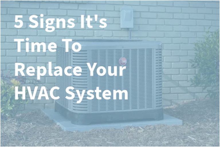 When To Replace Your HVAC System 5 Clear Signs | Ateam Heating Cooling